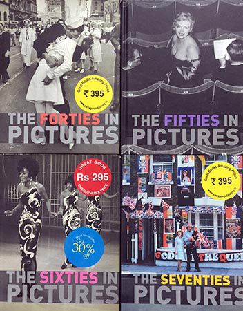 Parragon Bookn - Decades in Pictures Series