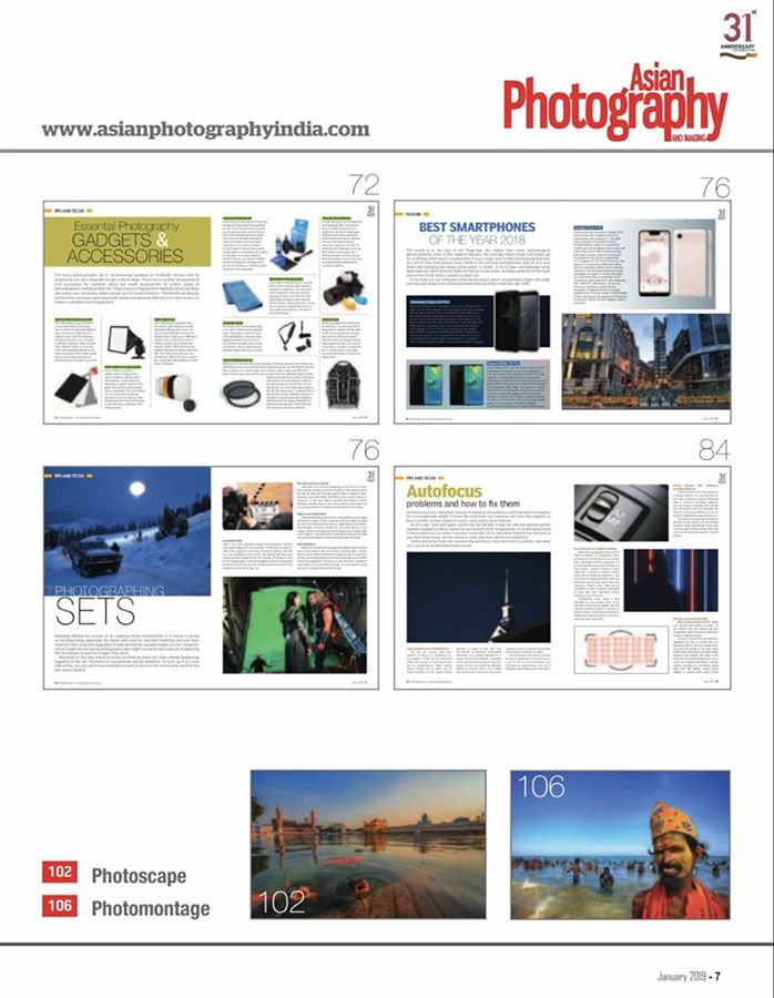 Asian Photography: Jan2019