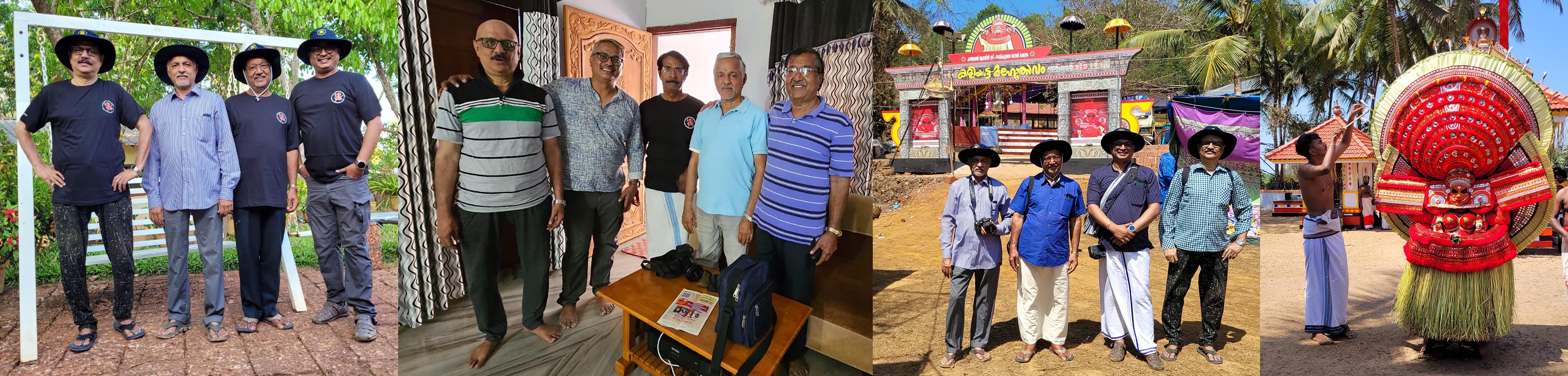 3rd Team of IIG Photographers for Theyyam