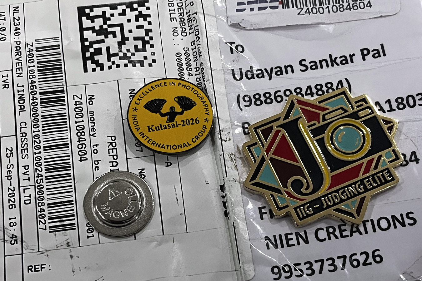 IIG Kulasai Pin | IIG Judge Course Medal | 2026